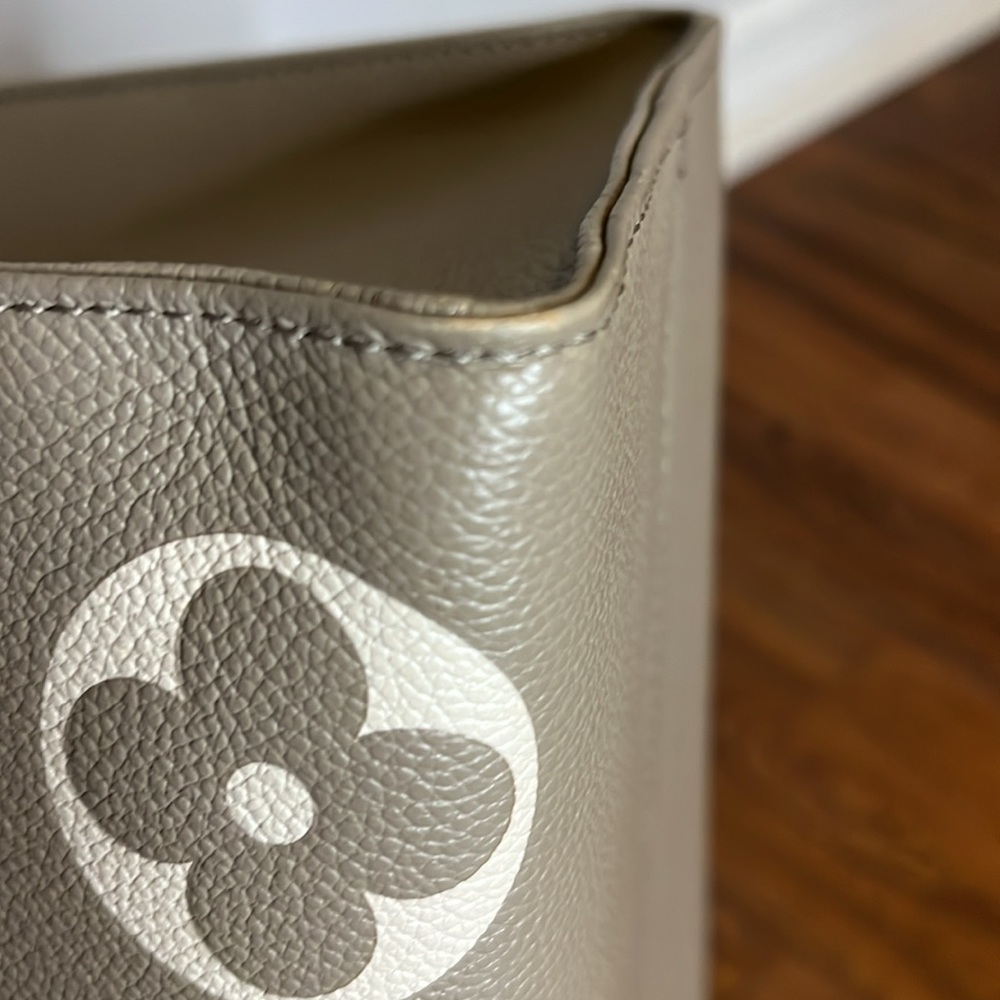 Louis Vuitton Gray Tote Bag with Monogram Design - Picture 4 of 13